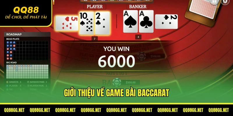Giới thiệu về game bài baccarat